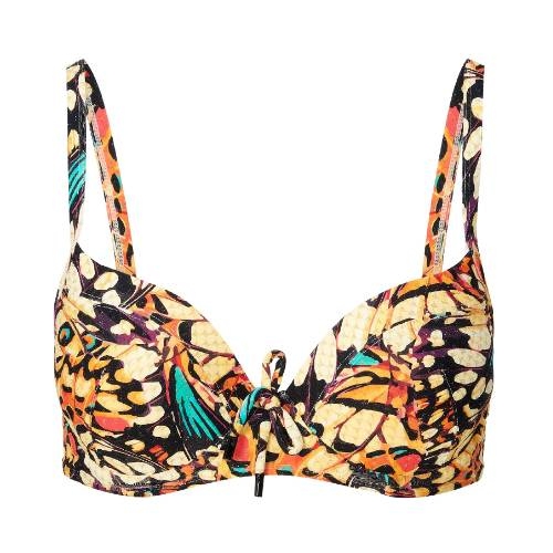 LingaDore Beach Butterfly Breeze print voorgevormde bikinitop
