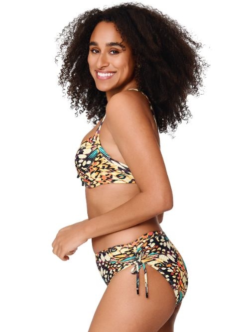 LingaDore Beach Butterfly Breeze print voorgevormde bikinitop