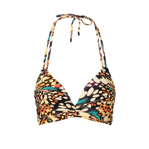 LingaDore Beach Butterfly Breeze print voorgevormde bikinitop