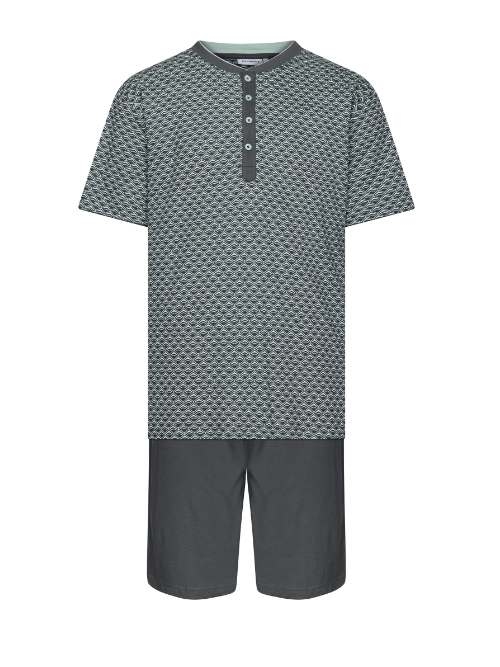 Pastunette Heren groen shortama