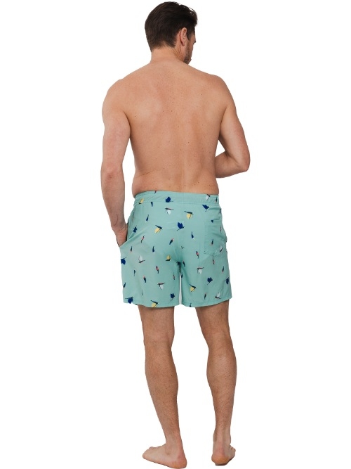 Pastunette Heren groen zwemshort