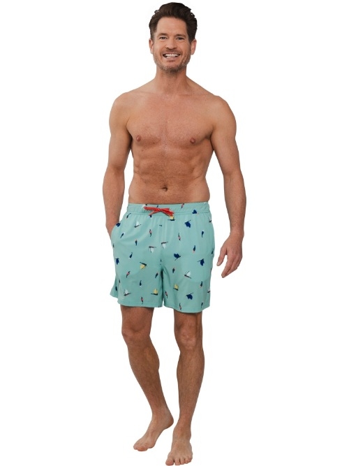 Pastunette Heren groen zwemshort