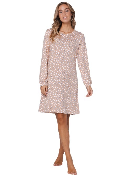 Rebelle Dames beige nachthemd