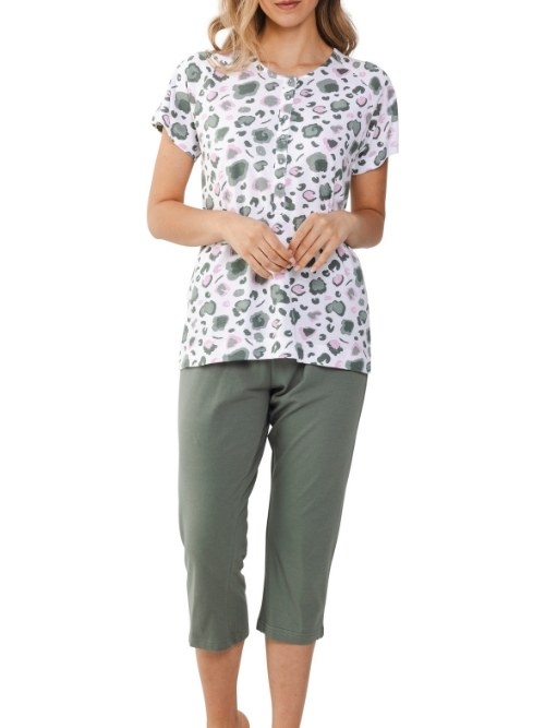 Pastunette Dames groen pyjama