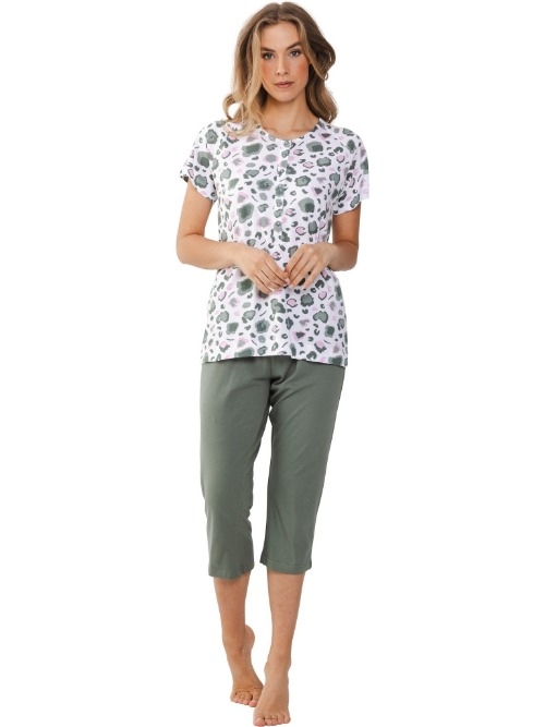 Pastunette Dames groen pyjama