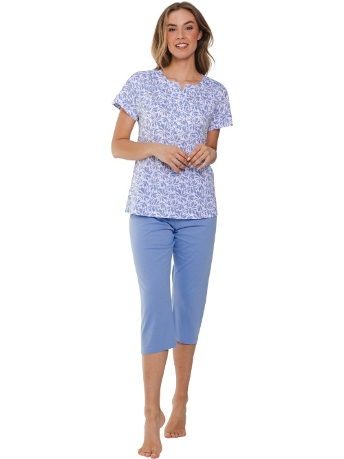 Pastunette Dames blauw pyjama