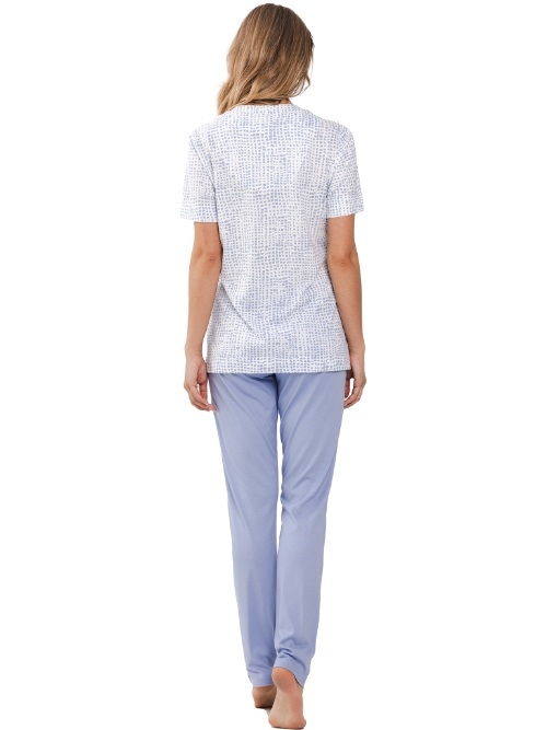 Pastunette Dames blauw pyjama