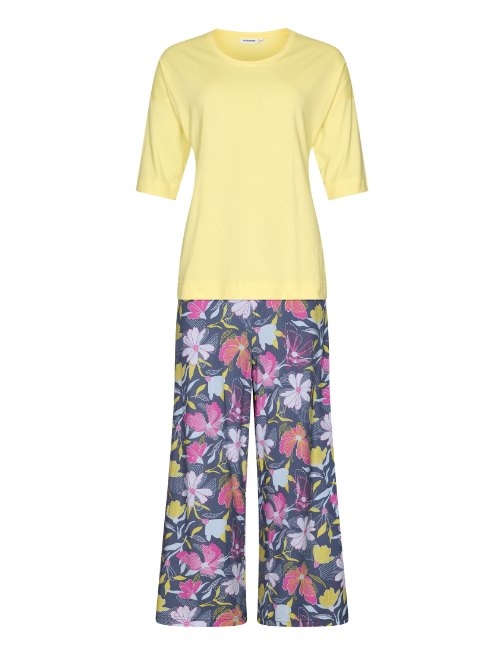Pastunette Dames geel pyjama