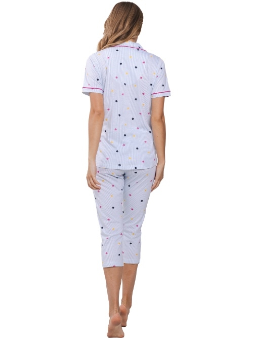 Rebelle Dames blauw pyjama