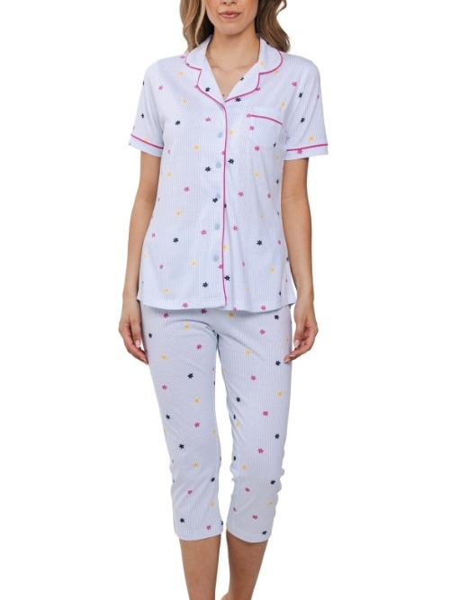 Rebelle Dames blauw pyjama
