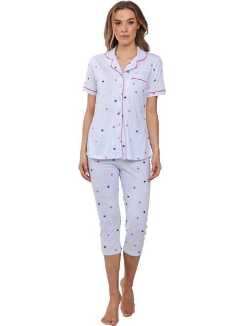 Rebelle Dames blauw pyjama