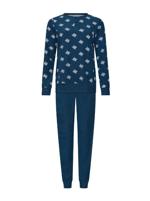 Pastunette Dames marine blauw pyjama