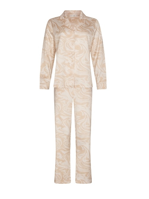 Pastunette Dames beige pyjama