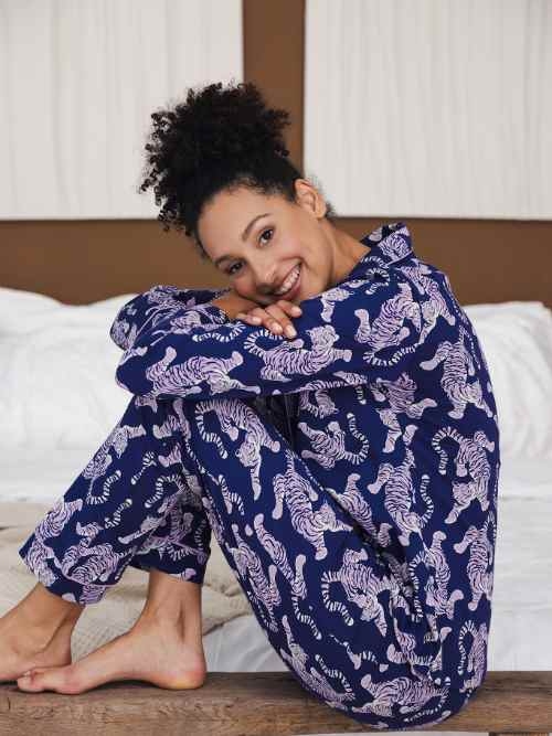 Rebelle Dames paars pyjama