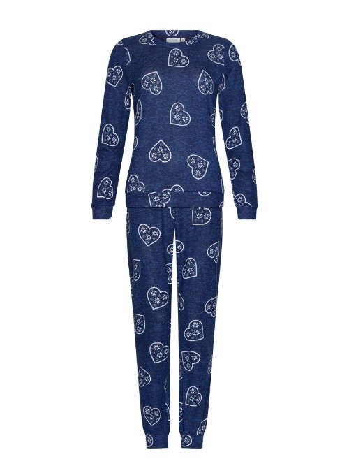Rebelle Dames marine blauw pyjama