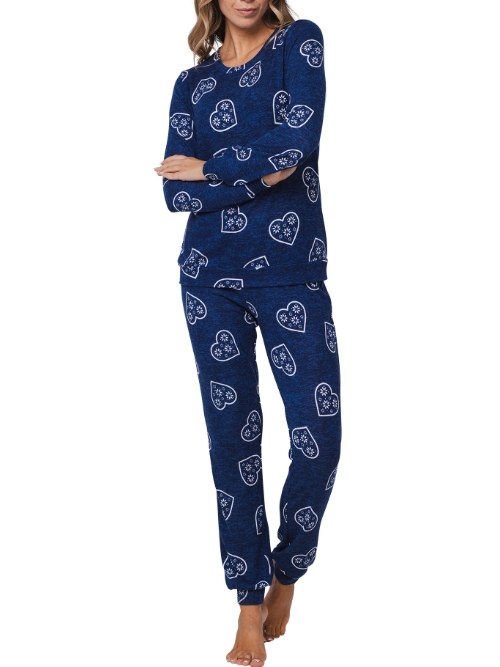 Rebelle Dames marine blauw pyjama