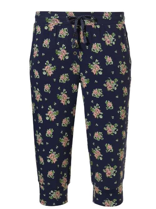 Pastunette Dames marine blauw pyjamabroek