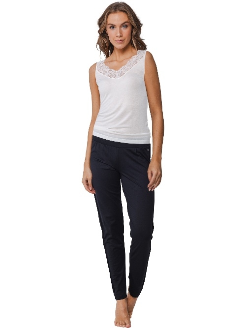 Pastunette Dames sneeuw wit slaapshirt