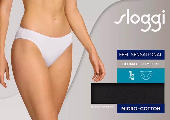 Sloggi Feel Sensational zwart slip