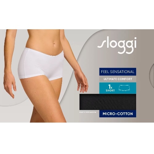 Sloggi Feel Sensational zwart short
