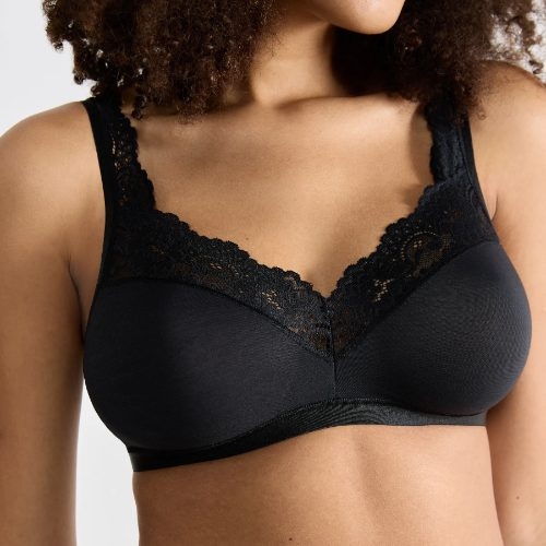 Sloggi Romance zwart wireless bh