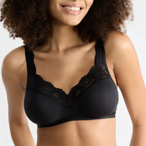 Sloggi Romance zwart wireless bh