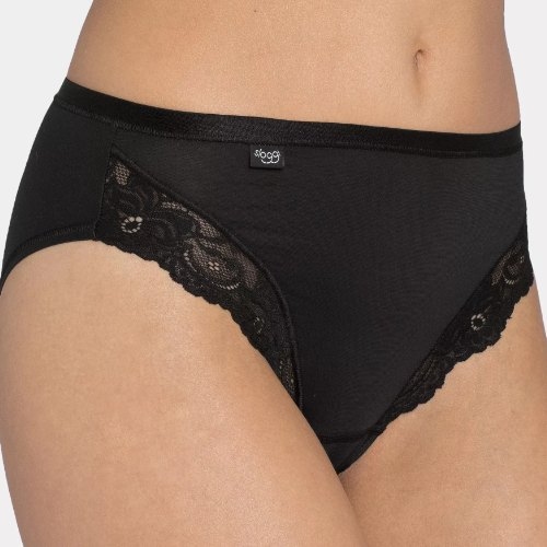 Sloggi Romance zwart slip