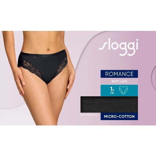 Sloggi Romance zwart slip