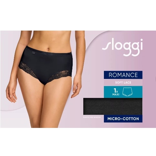 Sloggi Romance zwart slip
