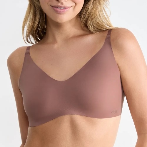 Sloggi Zero Microfibre bruin wireless bh
