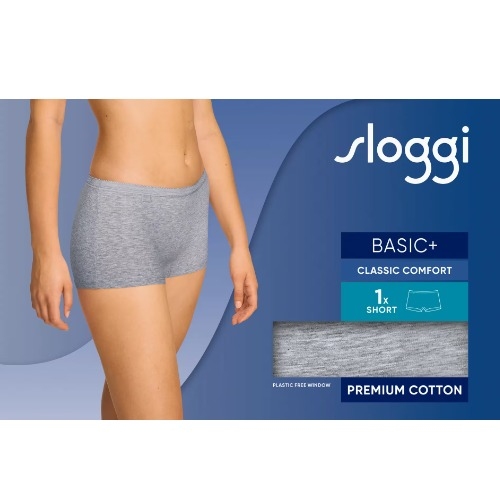 Sloggi Basic+ grijs short