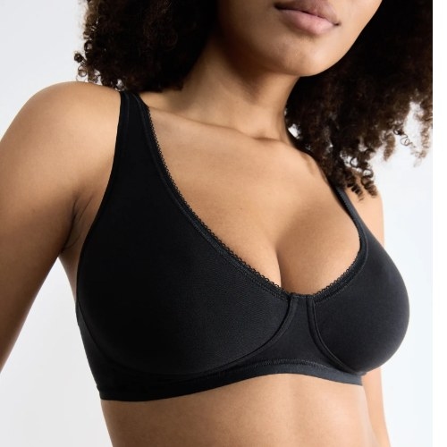 Sloggi Basic+ zwart wireless bh