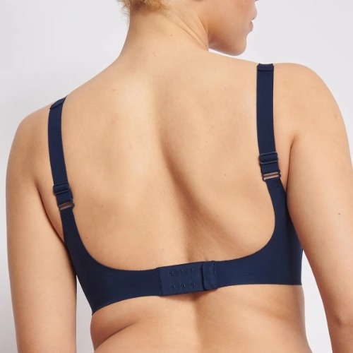 Sloggi Zero Feel marine blauw niet voorgevormde bh