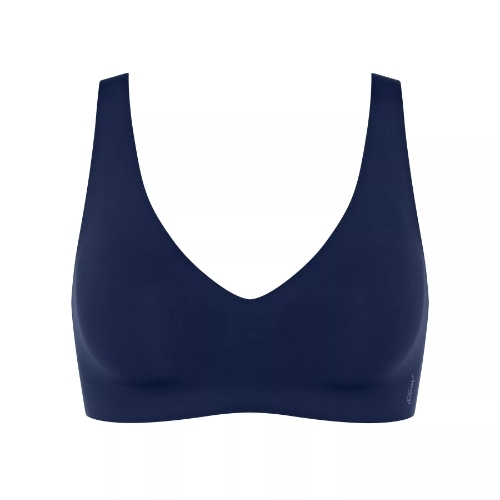 Sloggi Zero Feel marine blauw niet voorgevormde bh