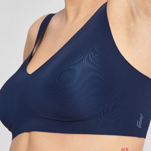 Sloggi Zero Feel marine blauw wireless bh