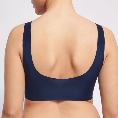 Sloggi Zero Feel marine blauw wireless bh