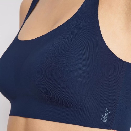 Sloggi Zero Feel marine blauw wireless bh
