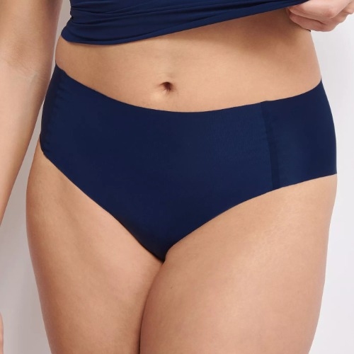 Sloggi Zero Feel marine blauw high brief