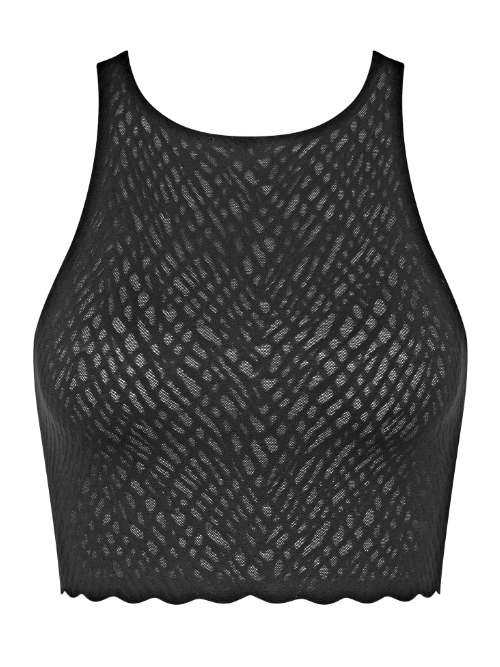 Sloggi Zero Feel Bliss zwart top / shirt