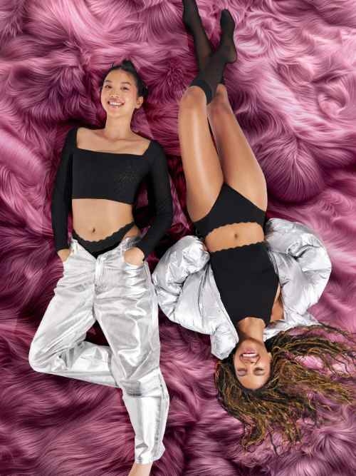 Sloggi Zero Feel Bliss zwart top / shirt
