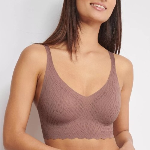 Sloggi Zero Feel Bliss bruin wireless bh