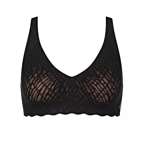 Sloggi Zero Feel Bliss zwart wireless bh
