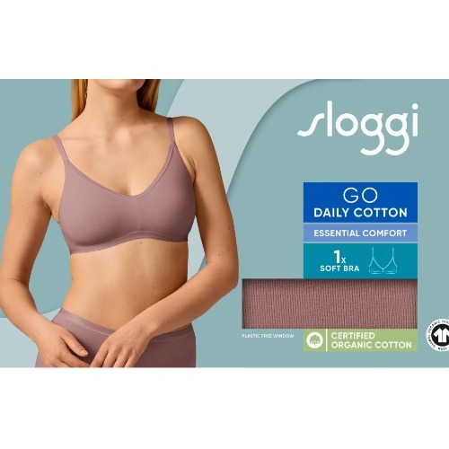 Sloggi GO Daily Cotton bruin wireless bh