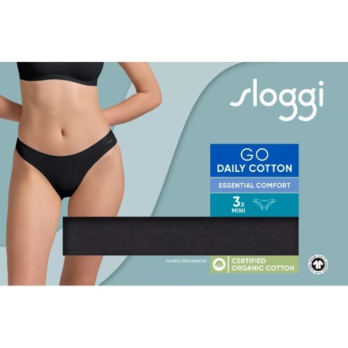 Sloggi GO Daily Cotton zwart slip