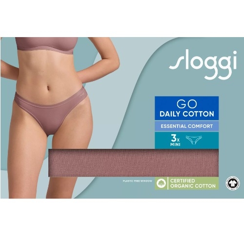 Sloggi GO Daily Cotton bruin slip
