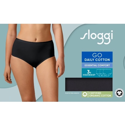 Sloggi GO Daily Cotton zwart high brief