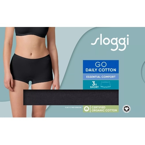 Sloggi GO Daily Cotton zwart short