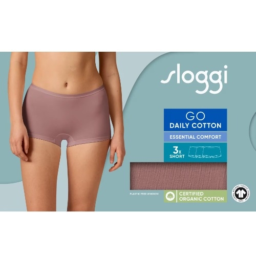 Sloggi GO Daily Cotton bruin short