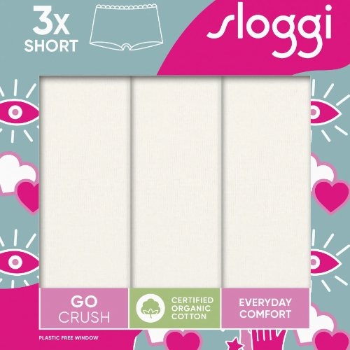 Sloggi GO Crush wit short