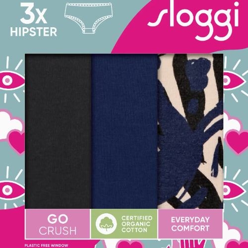 Sloggi GO Crush marine blauw short